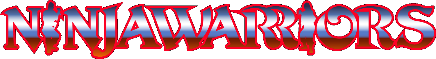 Ninja Warriors logo for Super Nintendo